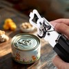 Unique Bargains Can Opener Handheld 3-in-1 Can Opener & Bottle Opener PP Iron Silver Tone 2.17"x7.48" 1 Pc - 2 of 4