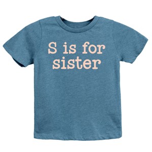 The Juniper Shop S Is For Sister Youth Short Sleeve Tee - 1 of 4