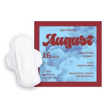 Its August Day And Night Pads - 16pk : Target