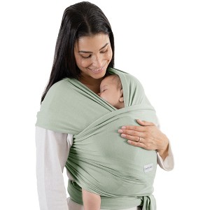 Comfy Cubs Baby Wrap Carrier - Soft & Secure Fit Cotton Blend for Newborn to Toddler - Adjustable, One Size Fits All Toddler Sling - 1 of 4