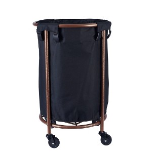 Household Essentials Round Laundry Hamper - 1 of 4
