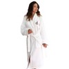Linum Home Textiles Hotel Collection 100% Turkish Cotton Unisex Waffle Terry Embroidered Bathrobe with Satin Piped Trim - Halloween Gnomes - 2 of 4