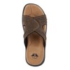 Dockers Mens Sunland Casual Slide Sandal Shoe, Dark Brown, Size 14 - 2 of 4