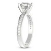 Pompeii3 2 1/4Ct Lab Created Diamond Engagement Ring in White, Yellow, or Rose Gold - 2 of 4
