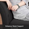 WhizMax 60.6'' Upholstered Chaise Lounge with Armrest, Velvet Button-Tufted Chaise Lounge Chair for Bedroom, Living Room, Dark Gray - 3 of 4