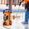 SKONYON 3800 PSI Electric Pressure Washer 3.2 GPM with 4 Different Pressure Tips Foam Cannon - 4 of 4