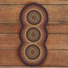 Park Designs Folk Art Braided Table Runner - 34''L - image 2 of 3