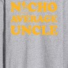 Men's - Instant Message - Nacho Average Uncle Long Sleeve Graphic T-Shirt - 2 of 4