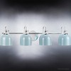 Urban Ambiance Luxury Vintage Bath Light 9''H x 33''W,  Polished Chrome Finish,  Jacksonville Collection, UHP4313 - 4 of 4