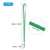 Unique Bargains Width Flat Neck Lanyards with Swivel Hook Clip for Name Tag Badges 5 Pcs - 2 of 4