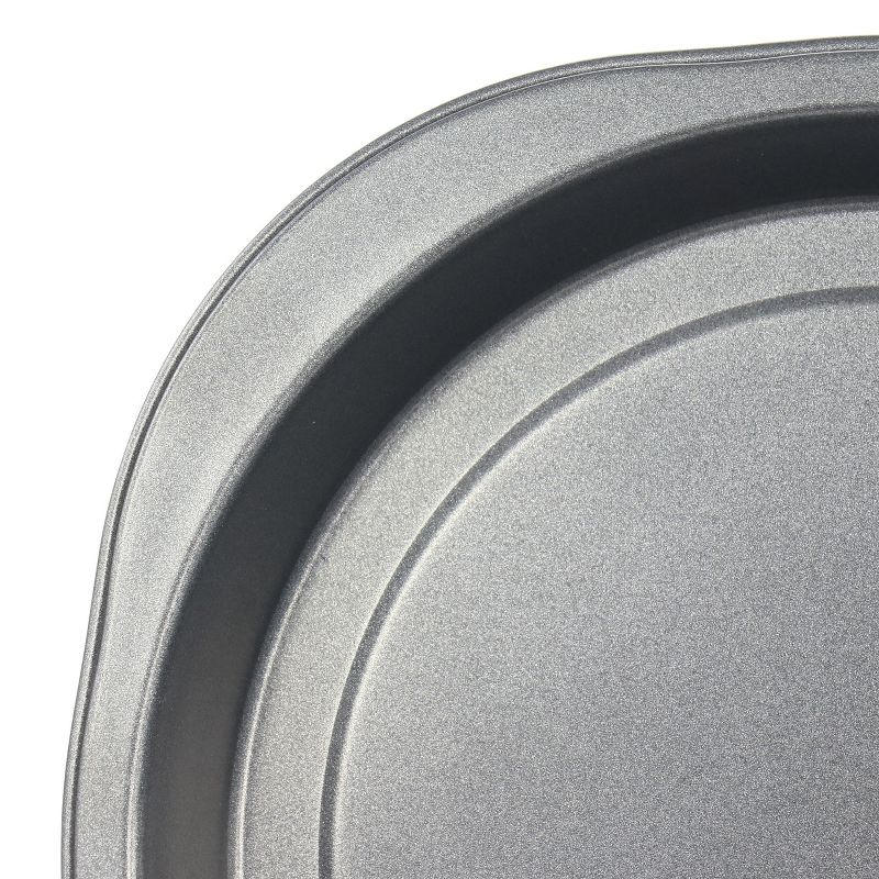 Gibson Simply Essential 9 Inch Nonstick Round Aluminum Cake Pan, 3 of 5