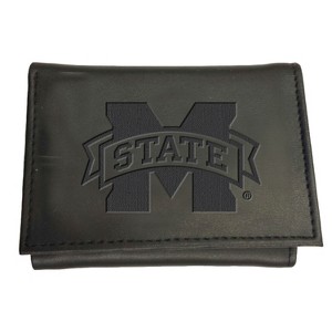 Evergreen NCAA Michigan State Spartans Black Leather Trifold Wallet Officially Licensed with Gift Box - 1 of 1