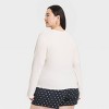 Women's Long Sleeve Crinkle T-Shirt - A New Day™ - 2 of 3