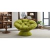Cesicia Green Accent Chair Oversized 360 Swivel Swivel for Living Room Bedroom - 2 of 4