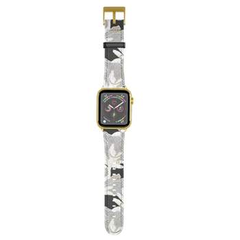 evamatise Leopards and Palms Rainbow 38mm/40mm Gold Apple Watch Band - Society6