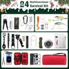 Aoibox 24 Piece Advent Calendar 2025 Survival Kit for Men 24 Days Christmas Countdown Unique Gifts for Dad Husband Outdoor Kit - 3 of 4