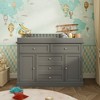 FUFU&GAGA Modern Practical Changing Table Baby Top Upholstered Dressing Table with Edge Protection Baby Dresser - 2 of 4
