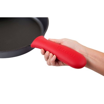Silicone Pan Handle Holder Pot Saucepan Kitchen Utensil Grip Sleeve Cover KV 