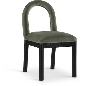 Meridian Furniture,Conrad Velvet Dining Chair - 1 of 4