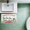 Stupell Industries Special Delivery Holiday Sleigh Printed Plush Bath Mat And Bath Rug, Design By Kim Allen, 18"X30" - 4 of 4