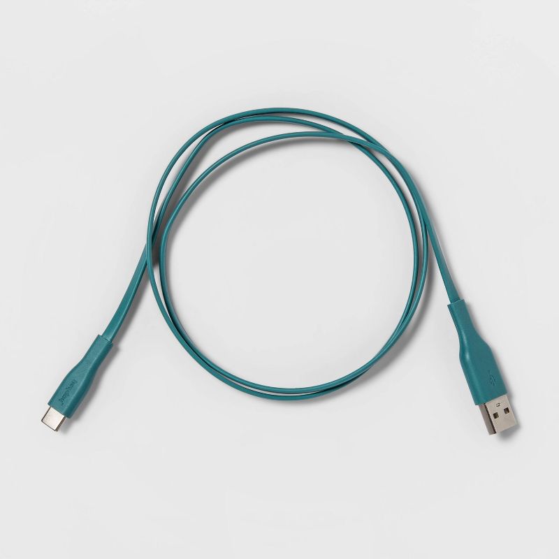3' USB-C to USB-A Flat Cable - heyday™, 4 of 6