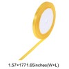 Unique Bargains Ribbons for Crafts Durable Assorted Colors for Gift Wrapping Polyester 866.14"x0.24" 1 Pc - 3 of 4
