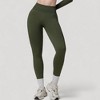 Anna-Kaci Active Women's Seamless High Waist Compression Leggings with Sculpting Back Detail and Stretch Knit Fabric - 3 of 4