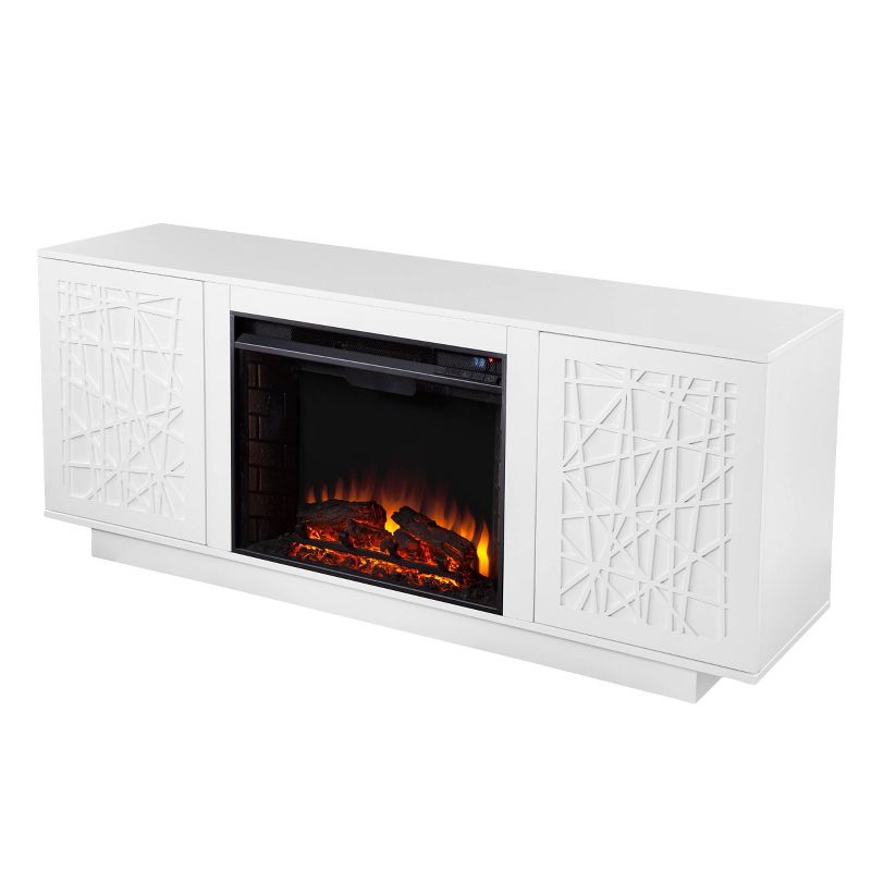 Flonsland Smart Fireplace with Media Storage - Aiden Lane, 3 of 12