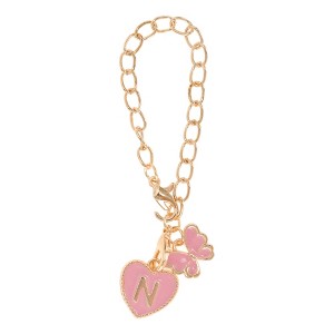Unique Bargains Butterfly Heart Cup Chain Charm Water Cup Pendant 1 Pc - 1 of 4