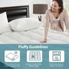 Queen Mattress Topper - Extra Thick Cooling Pad with 8 - 21 Inch Deep Pocket and 3D Snow Down Fill - 3 of 4