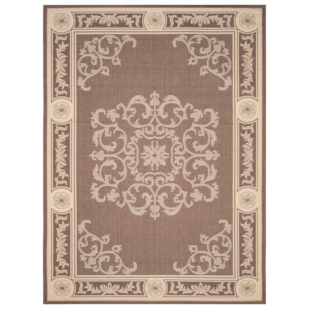  Outdoor Rug Chocolate/Natural
