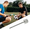 Unique Bargains Metal Air Pin for Football Basketball Soccer Inflating Pump Needle Silver Tone 1.5" x 0.3" 20 Pcs - 3 of 4