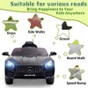 12V Power Battery Electric Vehicles for 3-7 Toddlers, Licensed Mercedes-Benz with Remote Control - 2 of 4
