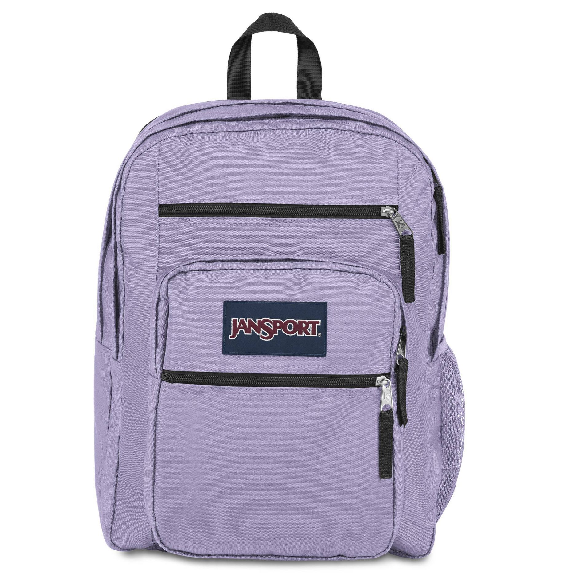 JanSport Big Student 17.5" Backpack - Pastel Lilac: School Bookbag, Water-Resistant
