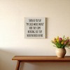 Slickblue Funny Parenting Quote Wood Wall Sign – Rustic 7x7 Home Decor for Moms and Dads, Multiple Color Options - 2 of 3
