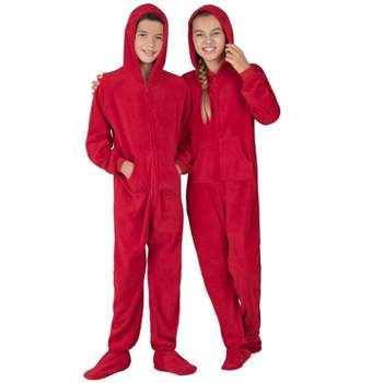 Footed Pajamas - Family Matching - Heatwave Hoodie Chenille Onesie For Boys, Girls, Men and Women | Unisex