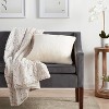 Faux Rabbit Fur Throw Pillow - Threshold™ - 2 of 4