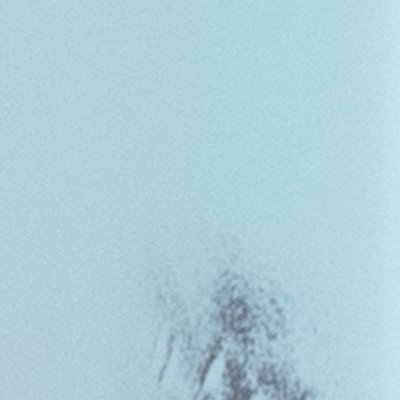 30" Distressed Green-Blue Metal Backless Bar Stool