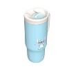 Zak Designs 24oz Stainless Steel Sutton Tumbler with Slide Lid - 3 of 4
