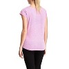 Balanced Tech Women's Dot Burntout Scoop Neck Tee - Flame Orange - Medium - 2 of 2