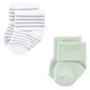 Luvable Friends Infant Boys Newborn and Baby Terry Socks, Safari - 4 of 4