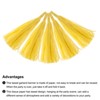 Unique Bargains Party Decoration Reusable Strong Rope Tassel Garland Banner 20 Pcs - 4 of 4