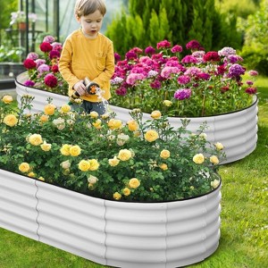 Acekool Oval Garden Planter - 1 of 4