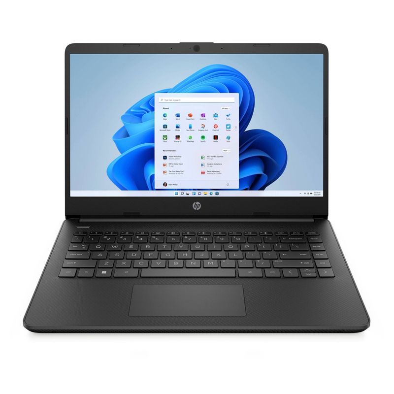 HP 14" Touchscreen Laptop - Intel Celeron - 4GB RAM - 64GB eMMC Storage - Windows 11, 1 of 10