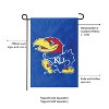 Evergreen NCAA University of Kanasas Garden Applique Flag 12.5 x 18 Inches Indoor Outdoor Decor - 3 of 4