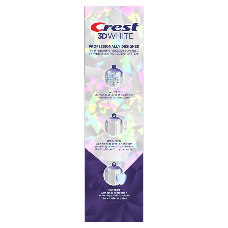 Crest 3D White Professional Ultra White Toothpaste - 3.8oz, 4 of 9