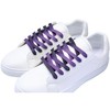 INSPIRE CHIC Flat Gradient Colored Shoelaces Cool Tie Dye Design Sneakers Shoe Laces 1 Pair - 4 of 4