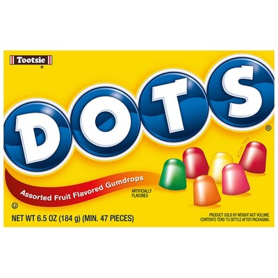 Dots Assorted Flavor Gumdrops Assorted 6.5 oz.
