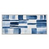 Kate & Laurel All Things Decor 18"x40" Sylvie Coastal Abstract Framed Canvas by Amy Lighthall White - 2 of 4