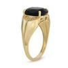 Designs By Gioelli 10K Yellow Gold Onyx And .1 cttw Diamond Ring - 2 of 3